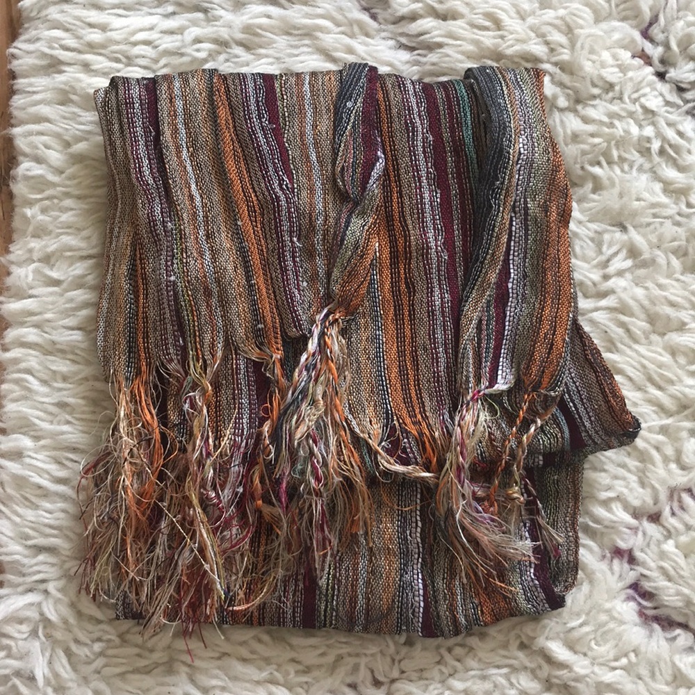 Handwoven scarf